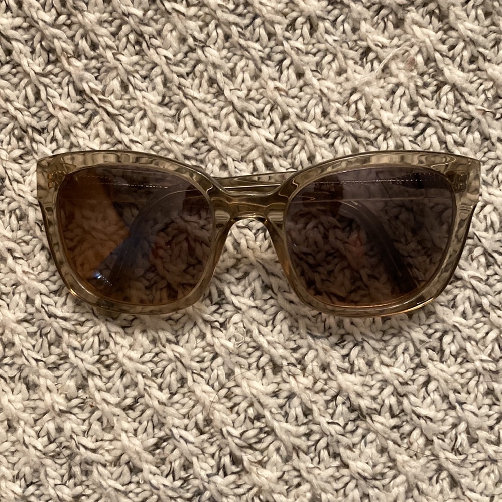 Warby Parker Clear Smoke Shades
